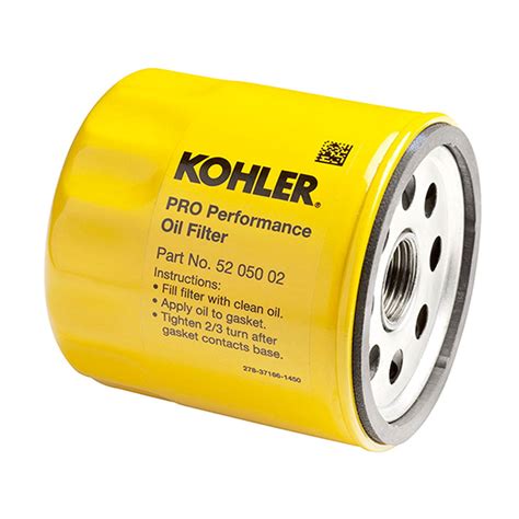 Any problems problems choosing the Fram Ultra over the <b>Kohler</b>?. . Kohler oil filter 52 050 02 cross reference